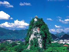 桂林的地标—独秀峰